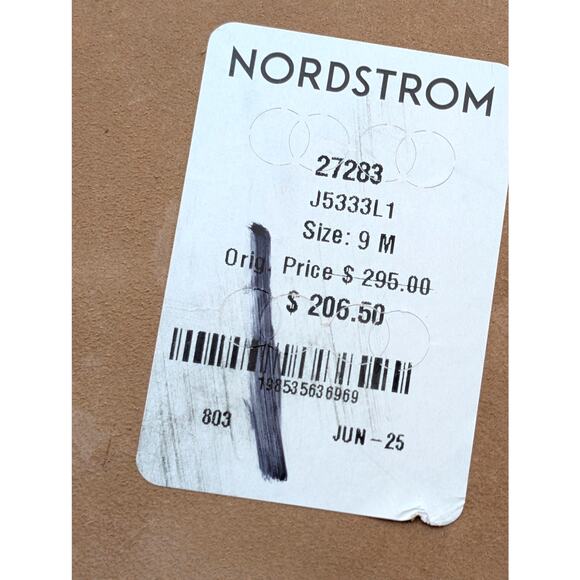 Vince Meyers Slide Sandal Women's Light Sable Beige Leather Size US9M EU40 - Picture 12 of 12